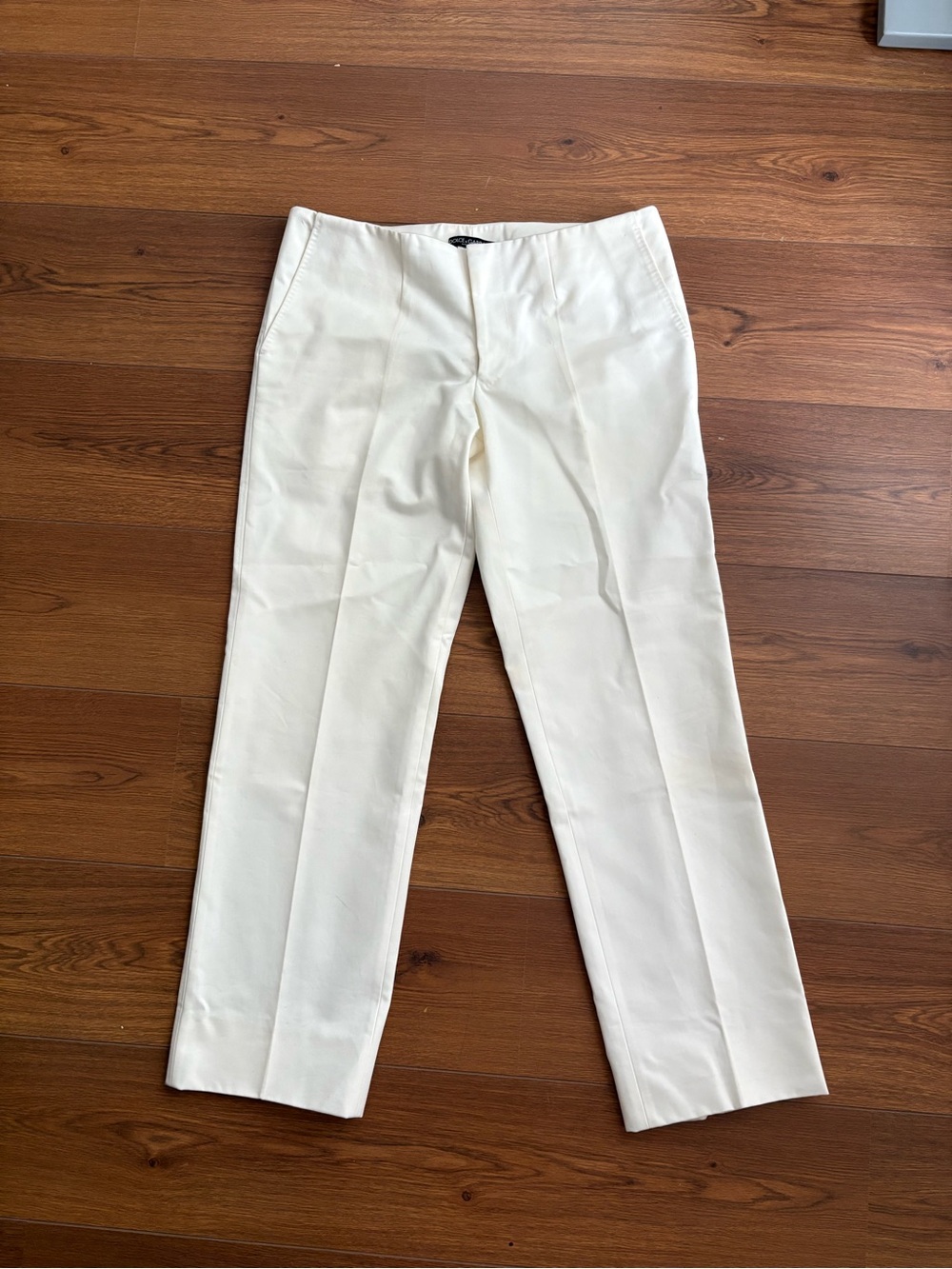 Dolce & Gabbana Cream Woman Pants